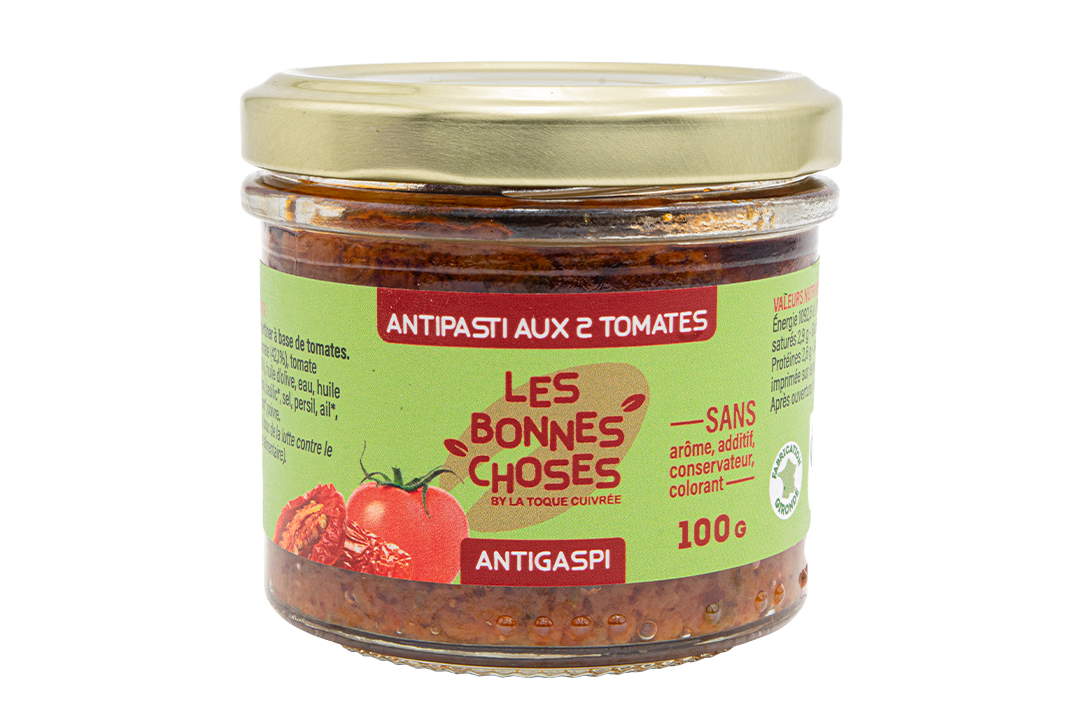 Antipasti aux 2 tomates