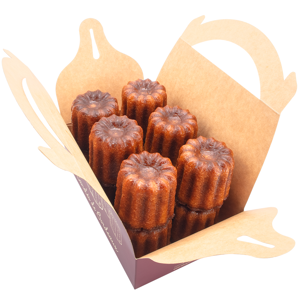 ballotins de 12 gros canelés