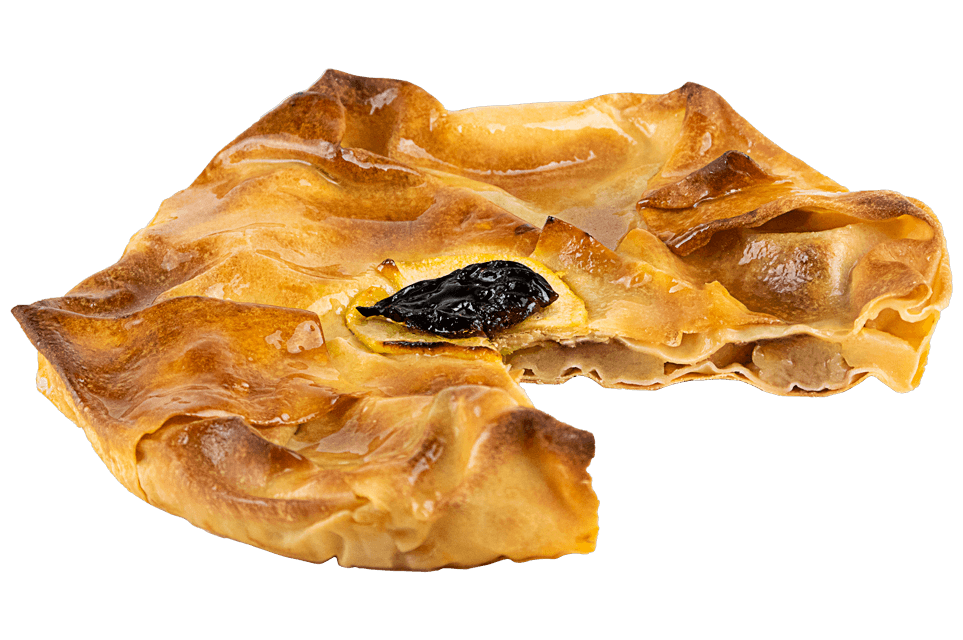 tourtiere pommes pruneaux 2 parts